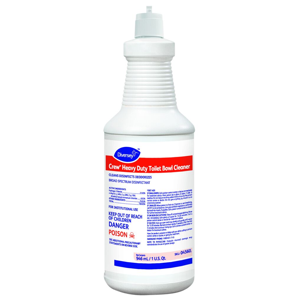 Crew® Heavy Duty Toilet Bowl Cleaner, 32foz, 12/CT
